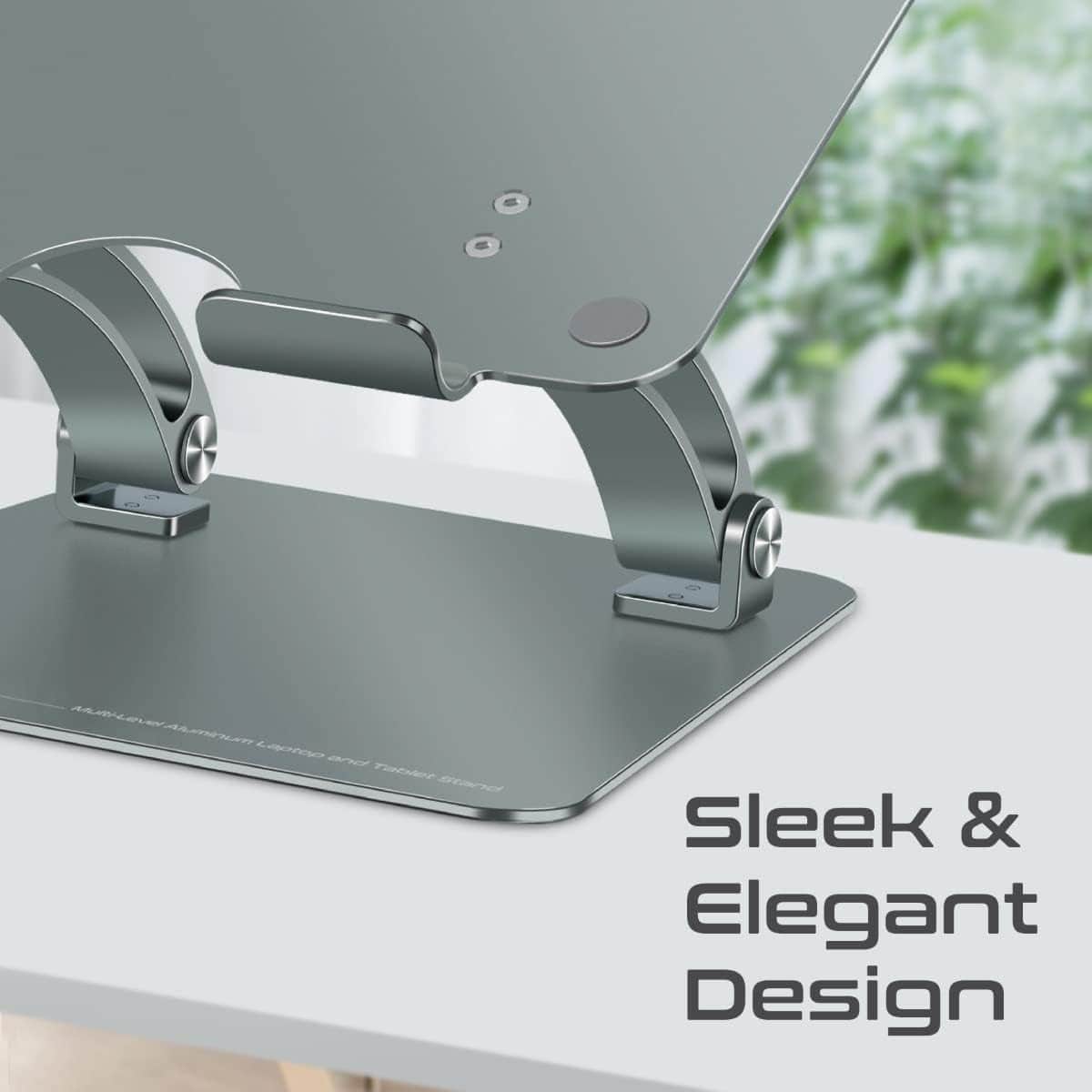 Promate DeskMate-7 Portable Aluminum Laptop Stand
