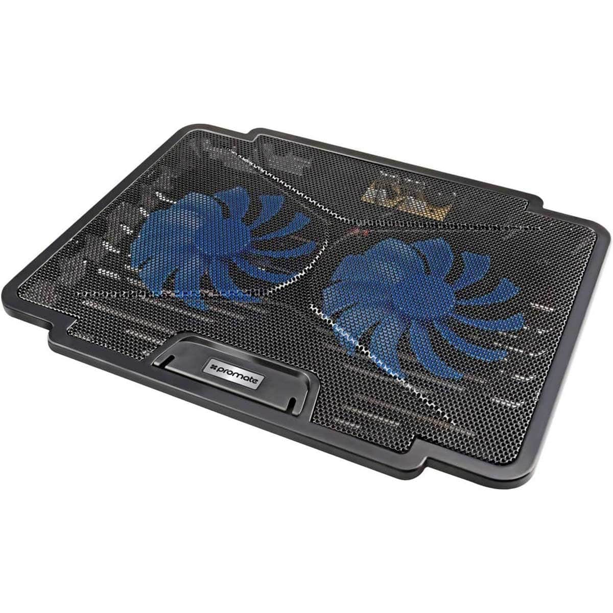 Promate Dual-Port Ultra-Quiet Laptop Cooling Stand