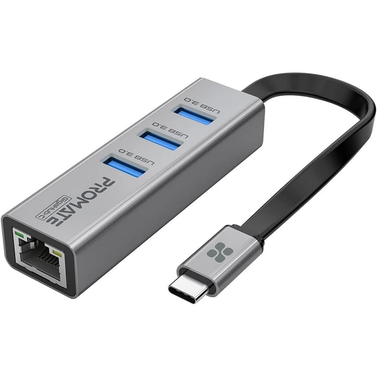 بروميت جيجاهب-C محول متعدد المنافذ USB-C إلى جيجابت إيثرنت