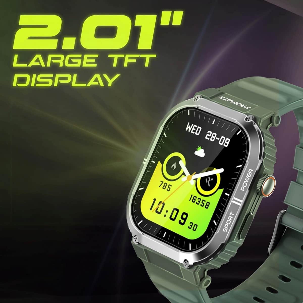 Promate Rugged Athletic Smartwatch
