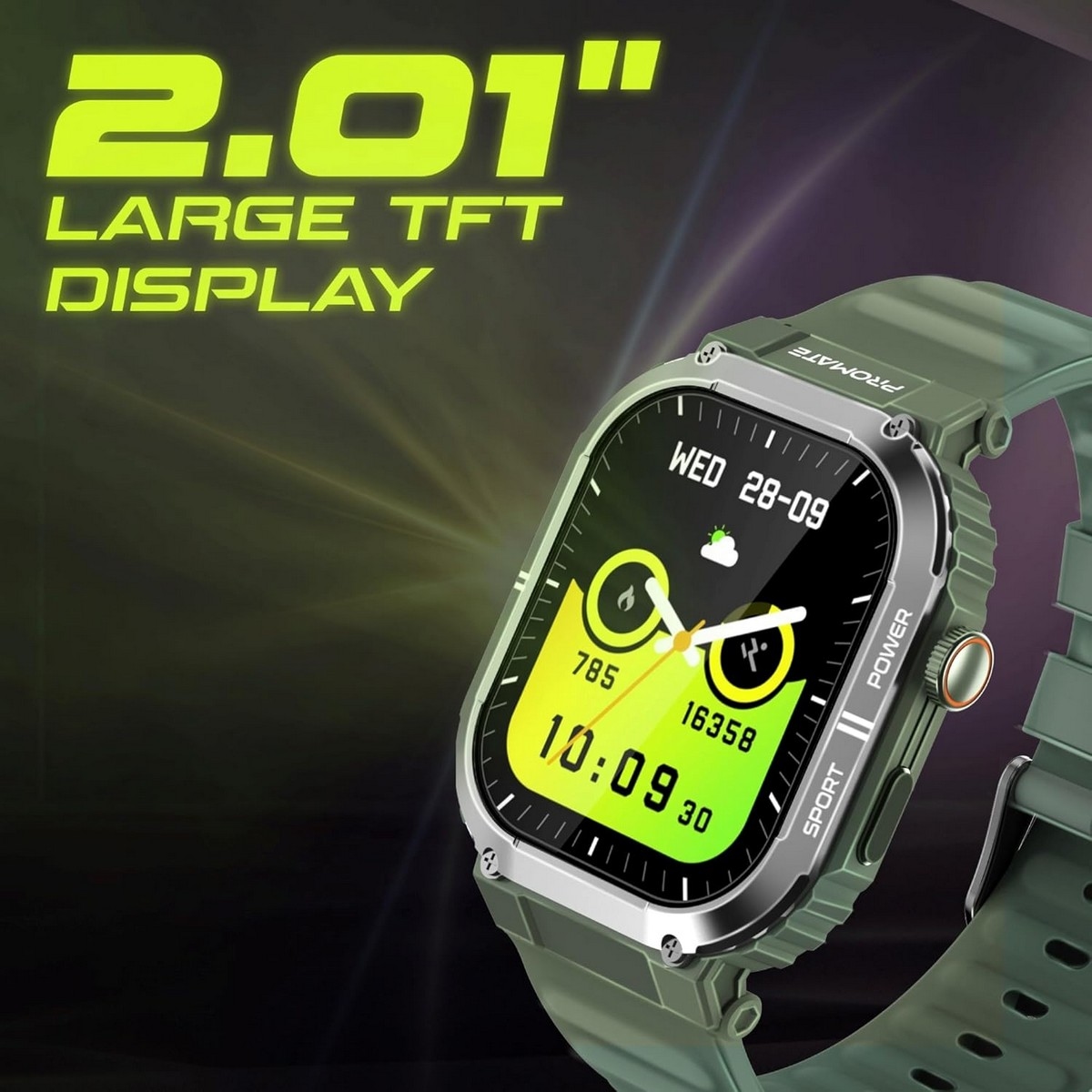 Promate Rugged Athletic Smartwatch