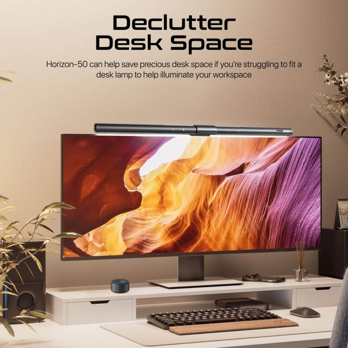 Promate Horizon-50 Eye Protection LED 50cm Monitor Light Bar