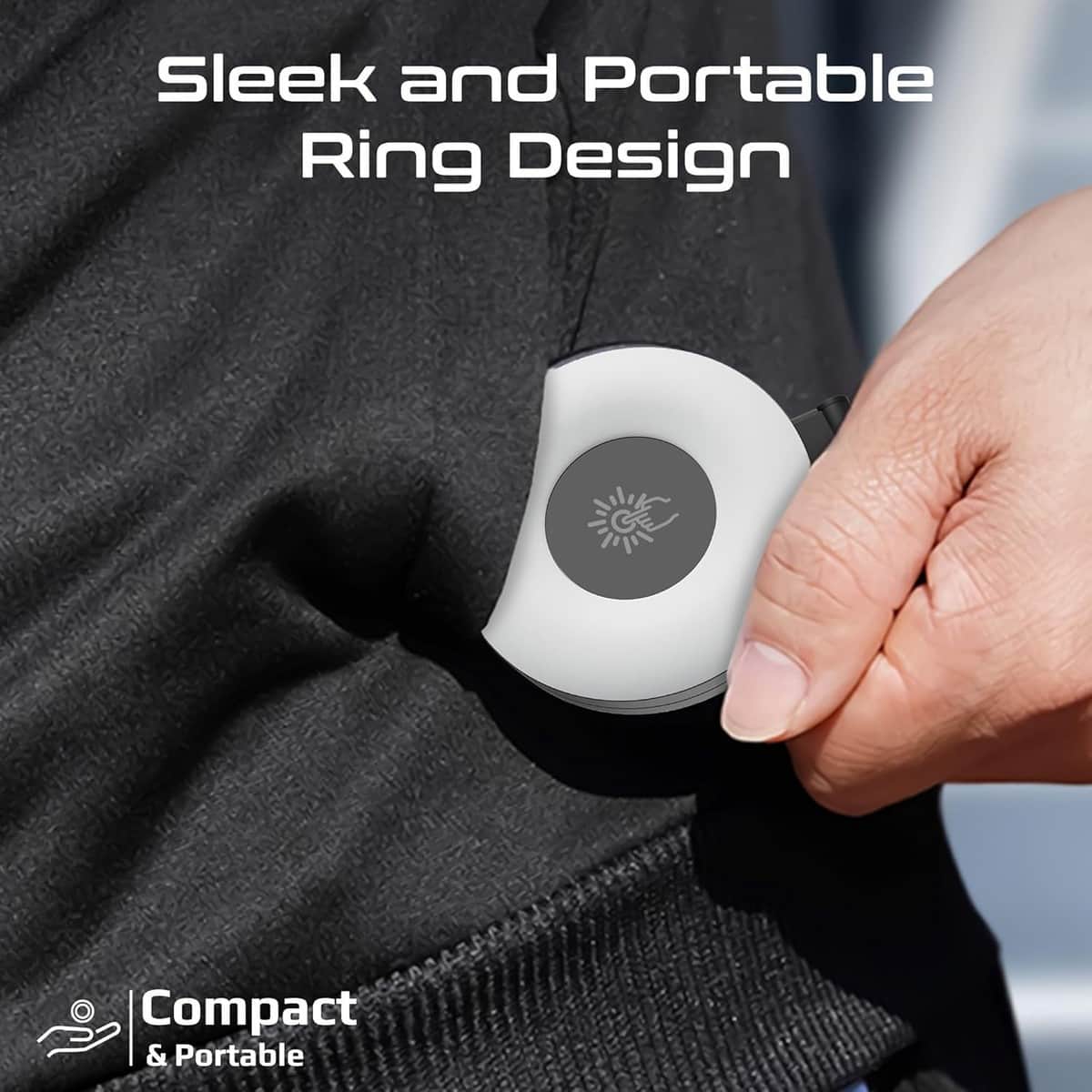 Promate MagSafe Magnetic LED Ring Selfie Light