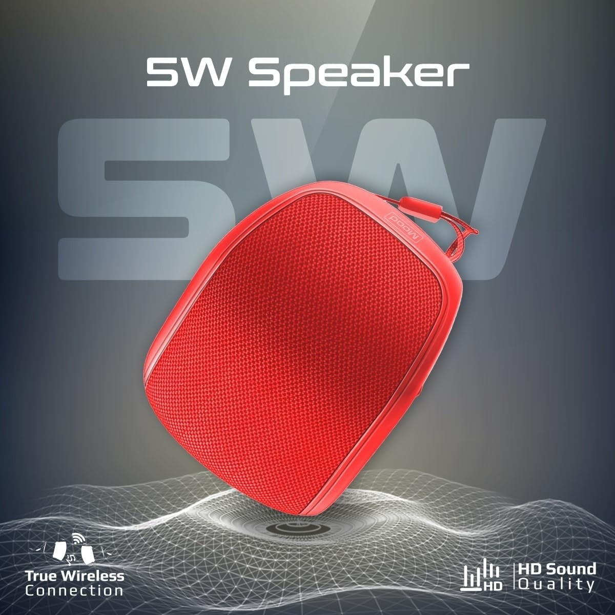 Promate 5W True Wireless IPX4 Water Resistant Bluetooth Speaker