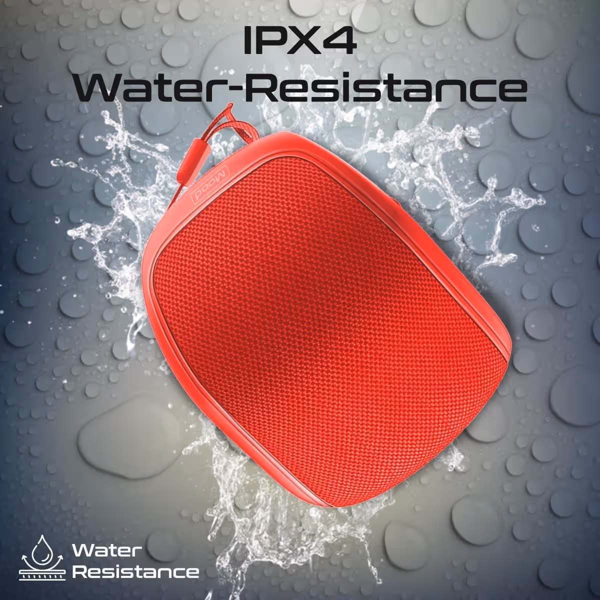 Promate 5W True Wireless IPX4 Water Resistant Bluetooth Speaker