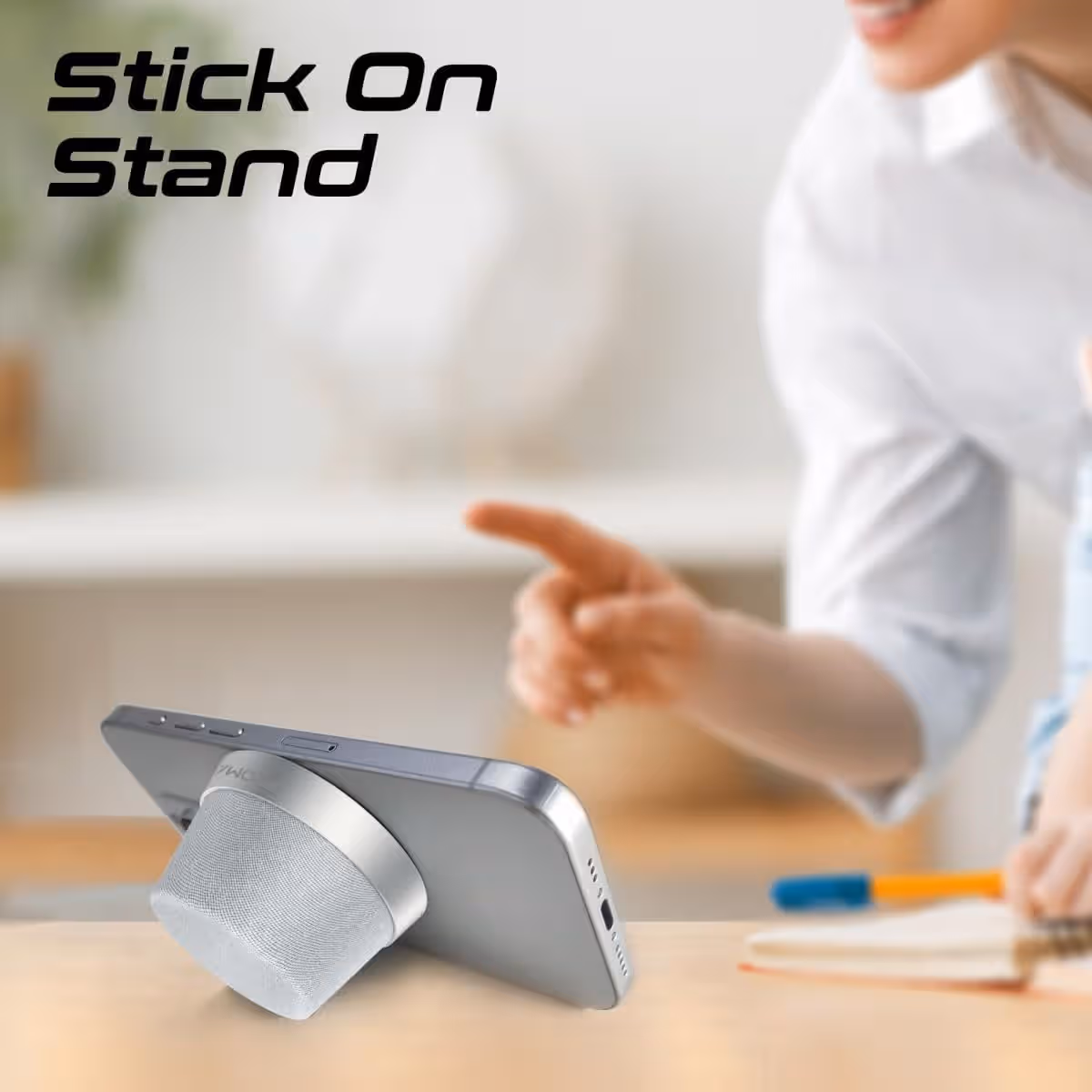 Promate 3W True Wireless Magnetic Base Bluetooth Speaker