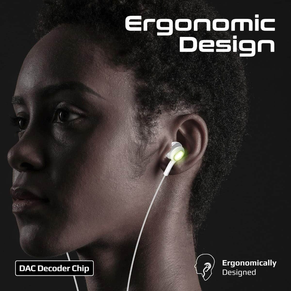 Promate Transparent USB-C In-Ear Wired Earphones