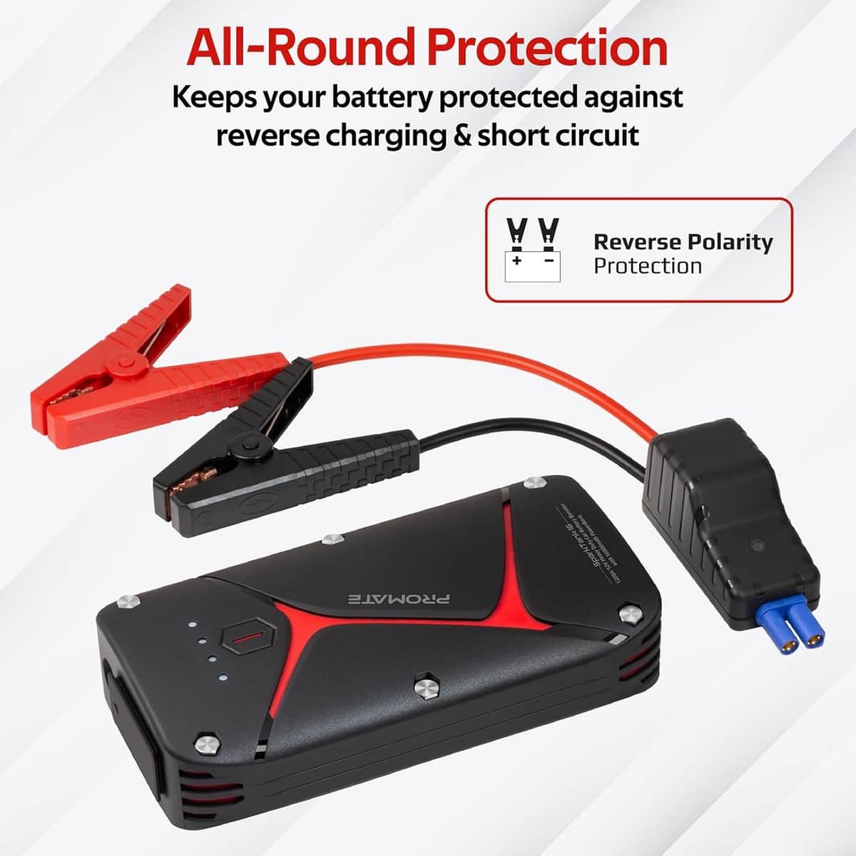 Promate SparkTank-16 1200A Peak 16000mAh Water Resistant Car Jump Starter