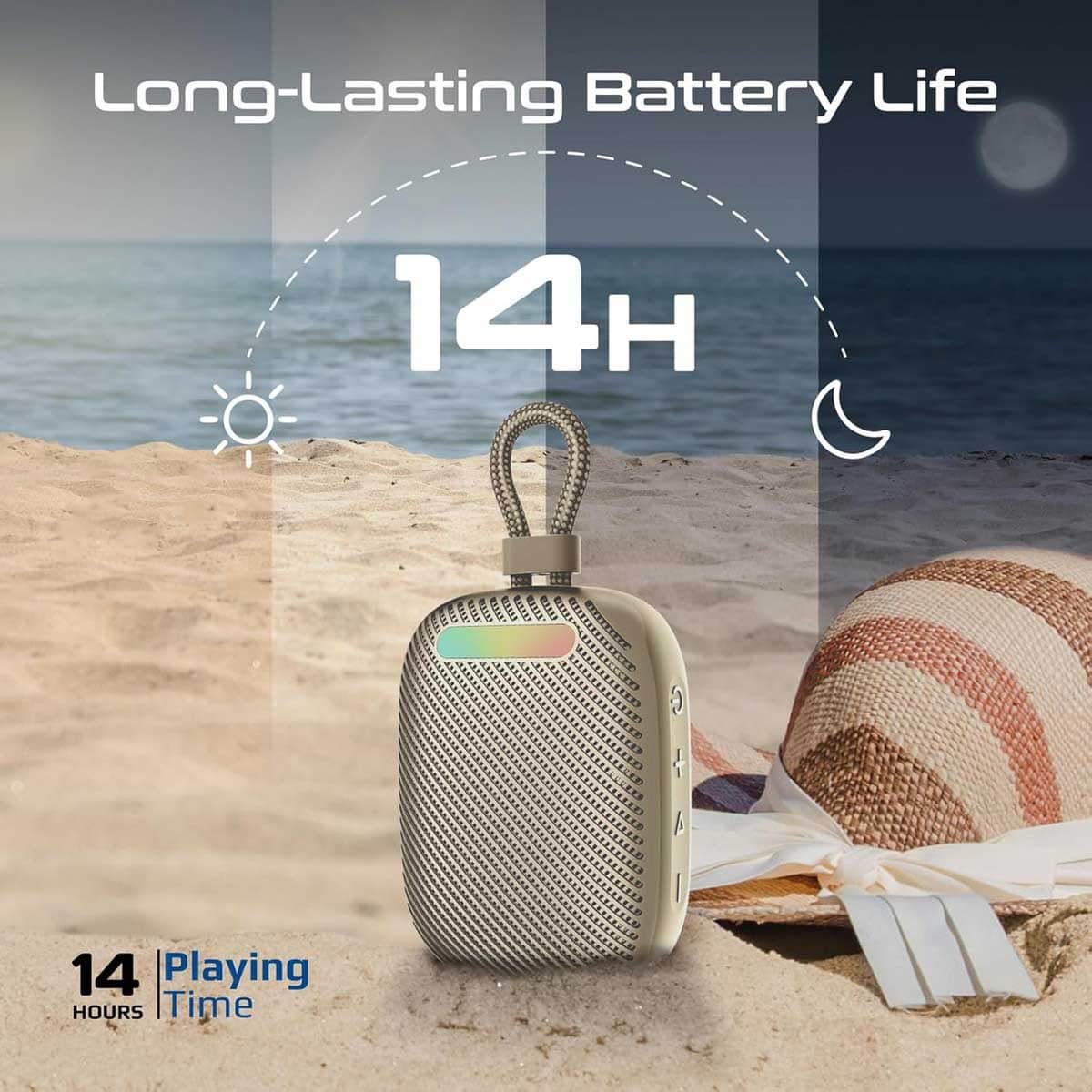 Promate 7W IPX6 Waterproof Bluetooth Speaker