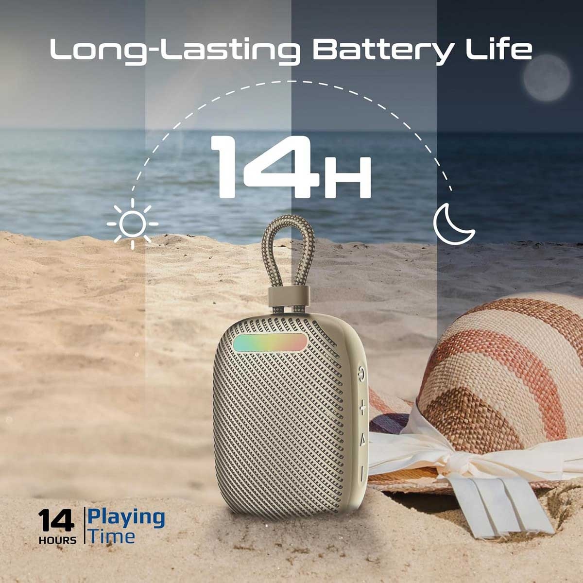 Promate 7W IPX6 Waterproof Bluetooth Speaker