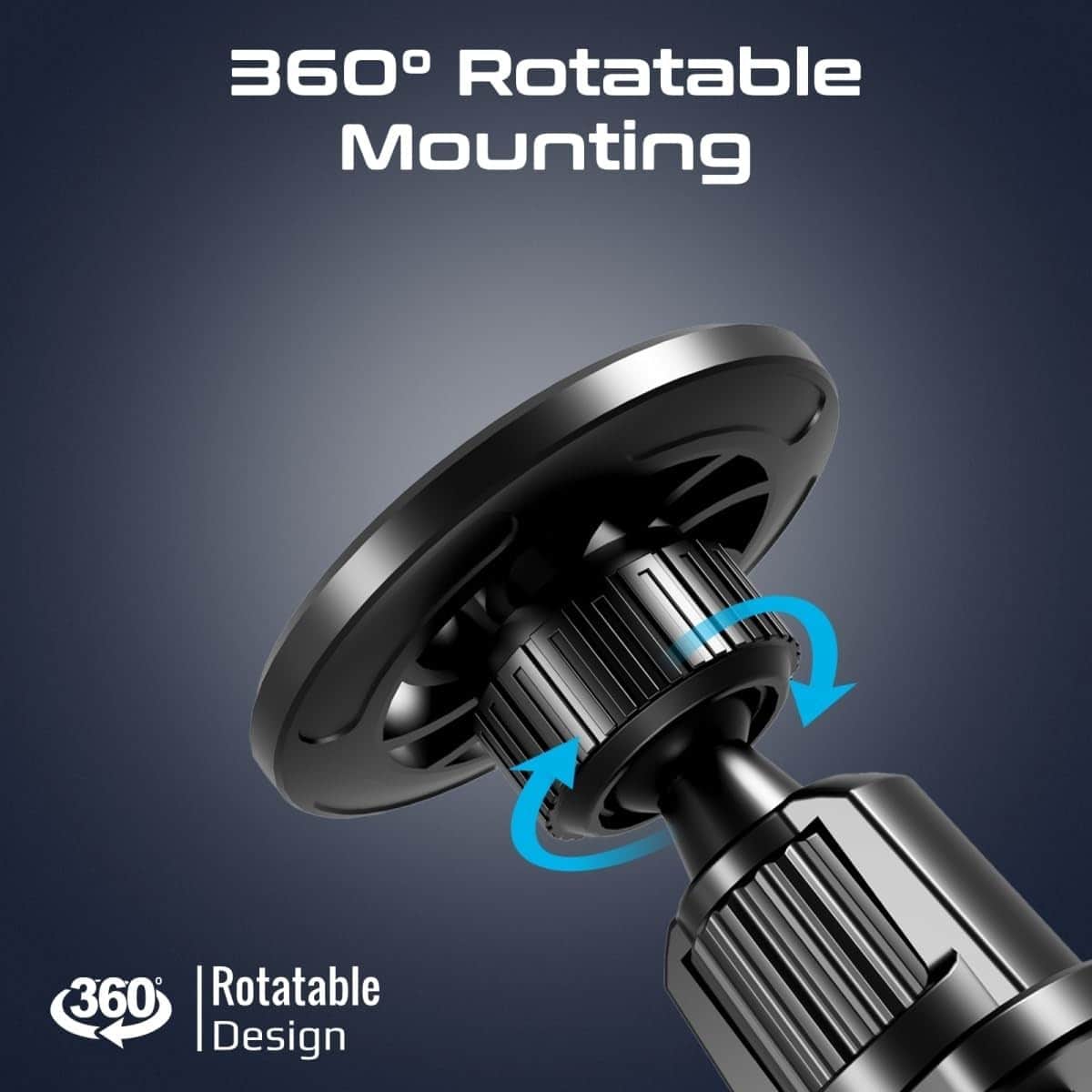 Promate Universal Clip Mount Magnetic Ring AC Vent Car Mount