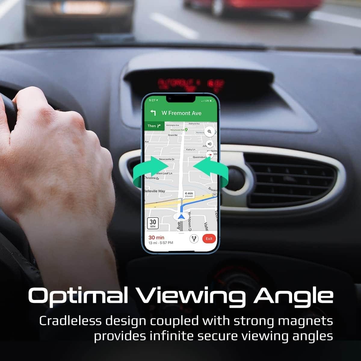 Promate VentMag-XL Cradleless AC Vent Magnetic Car Mount