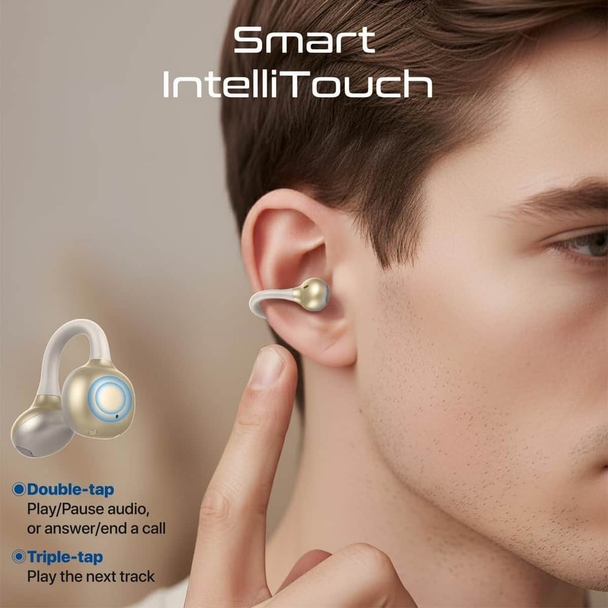 Promate Air Clip Pro Open Wireless Earbuds