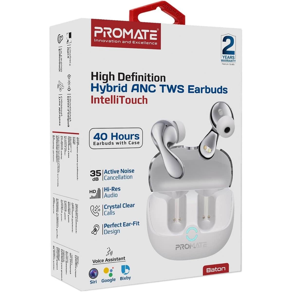 Promate ANC & ENC True Wireless Earbuds