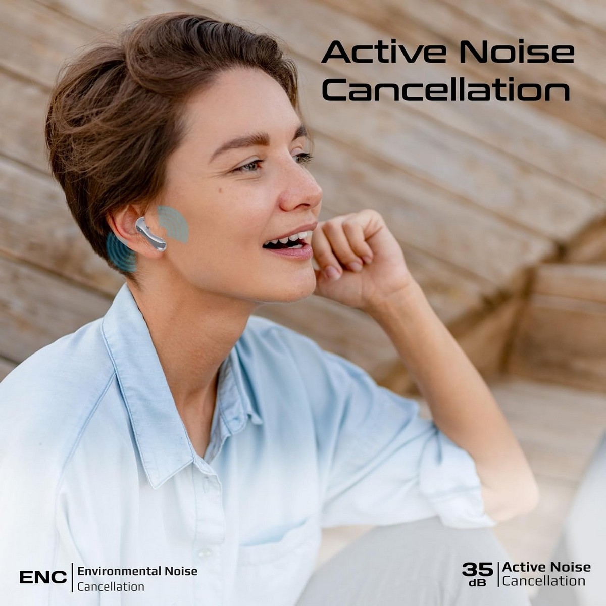 Promate ANC & ENC True Wireless Earbuds