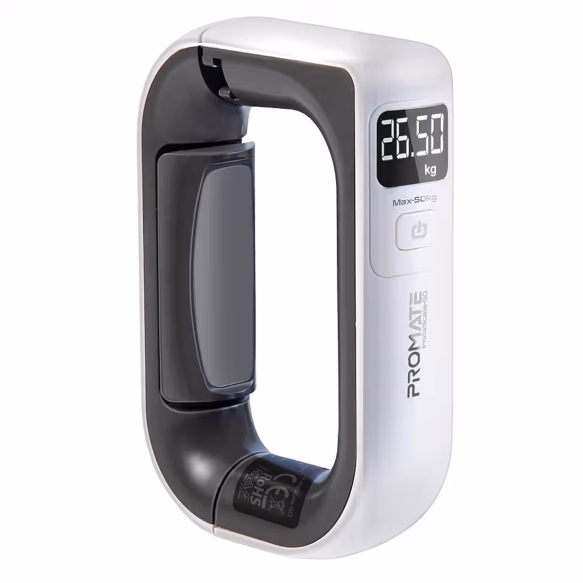 Promate Anti-Slip D Grip Digital Luggage Scale