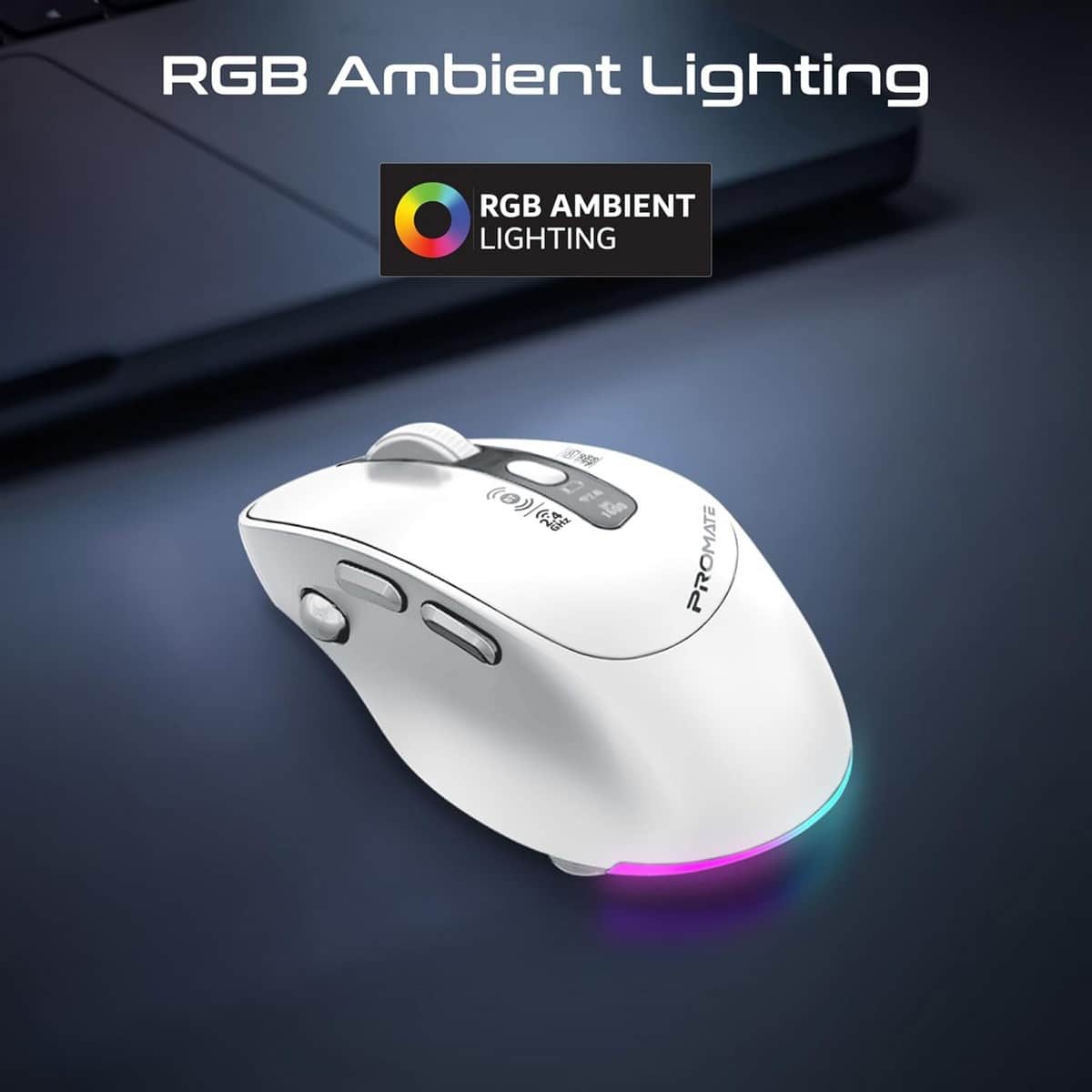 Promate Blix-3M Triple-Mode Wireless Mouse