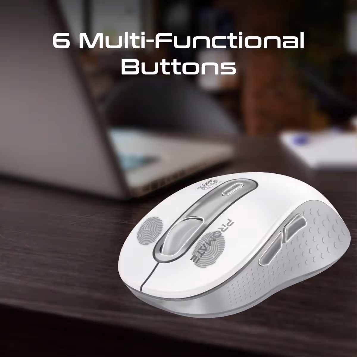 Promate Ken Bluetooth & 2.4GHz Dual Mode Wireless Mouse