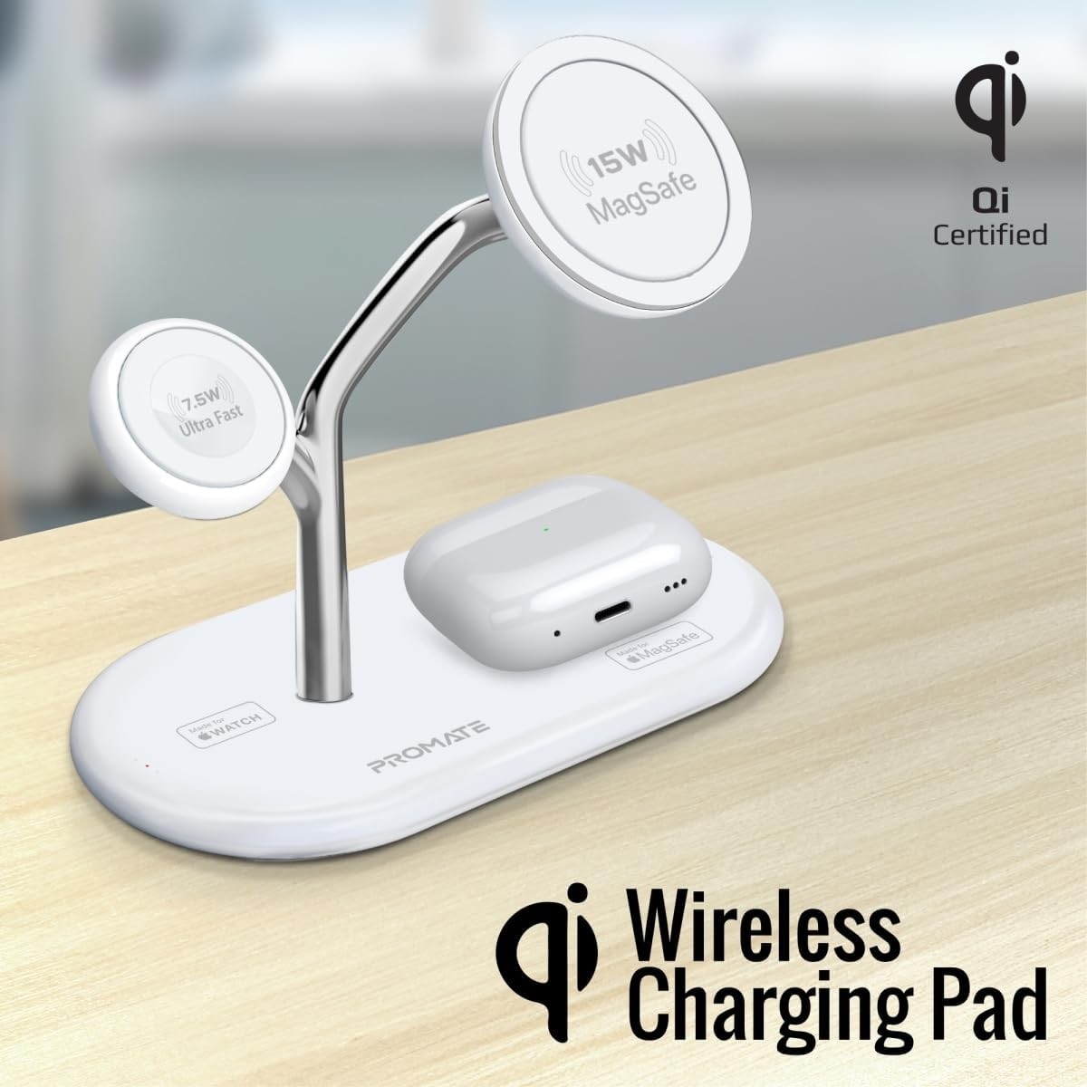 بروميت حامل شحن لاسلكي MagSafe 3 في 1