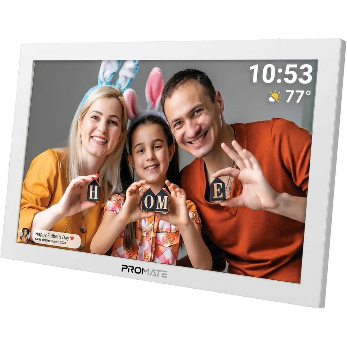 بروميت إطار صور رقمي لاسلكي بشاشة لمس Full HD Memoria