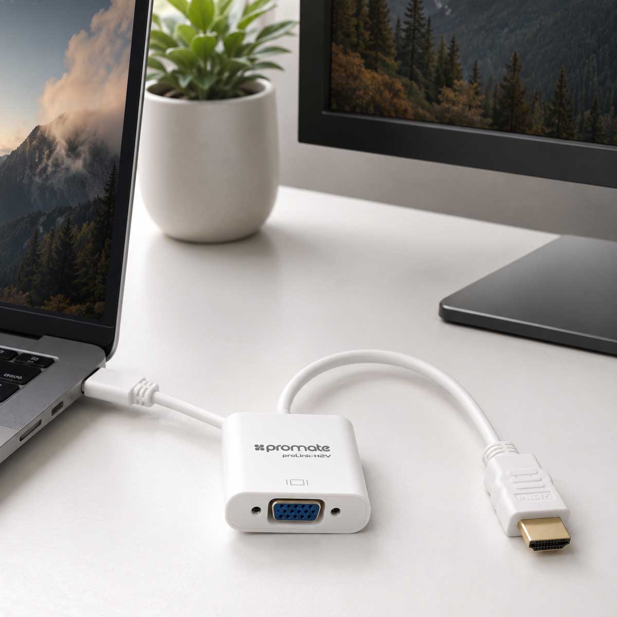 بروميت محول برو لينك-H2V من HDMI إلى VGA