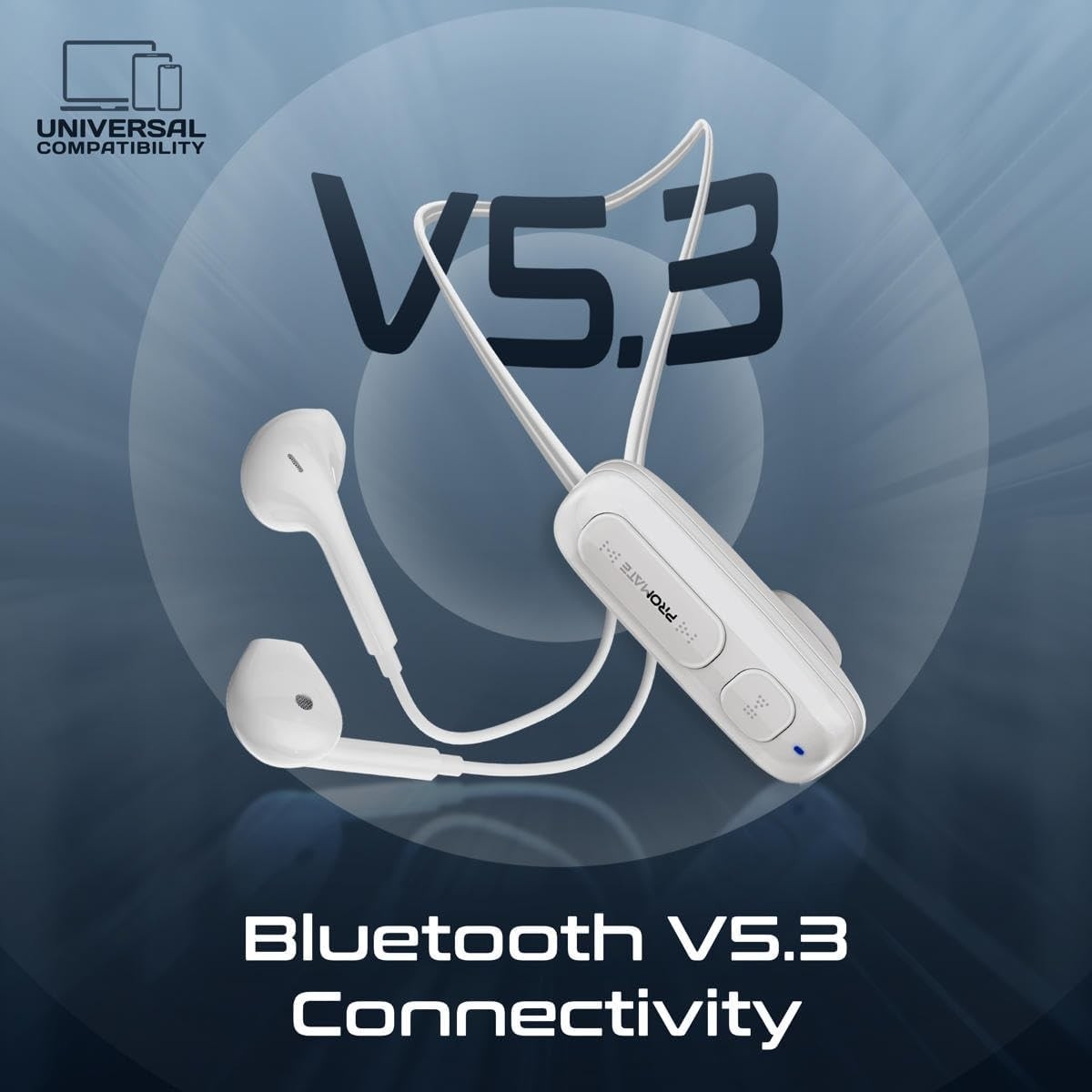 Promate Wireless Clip-On Earphones