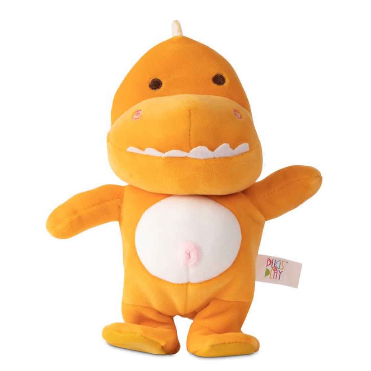 Pugs At Play 9" Battery Operated Walking & Talking Rex Soft Toy Unisex, 3-4 Years