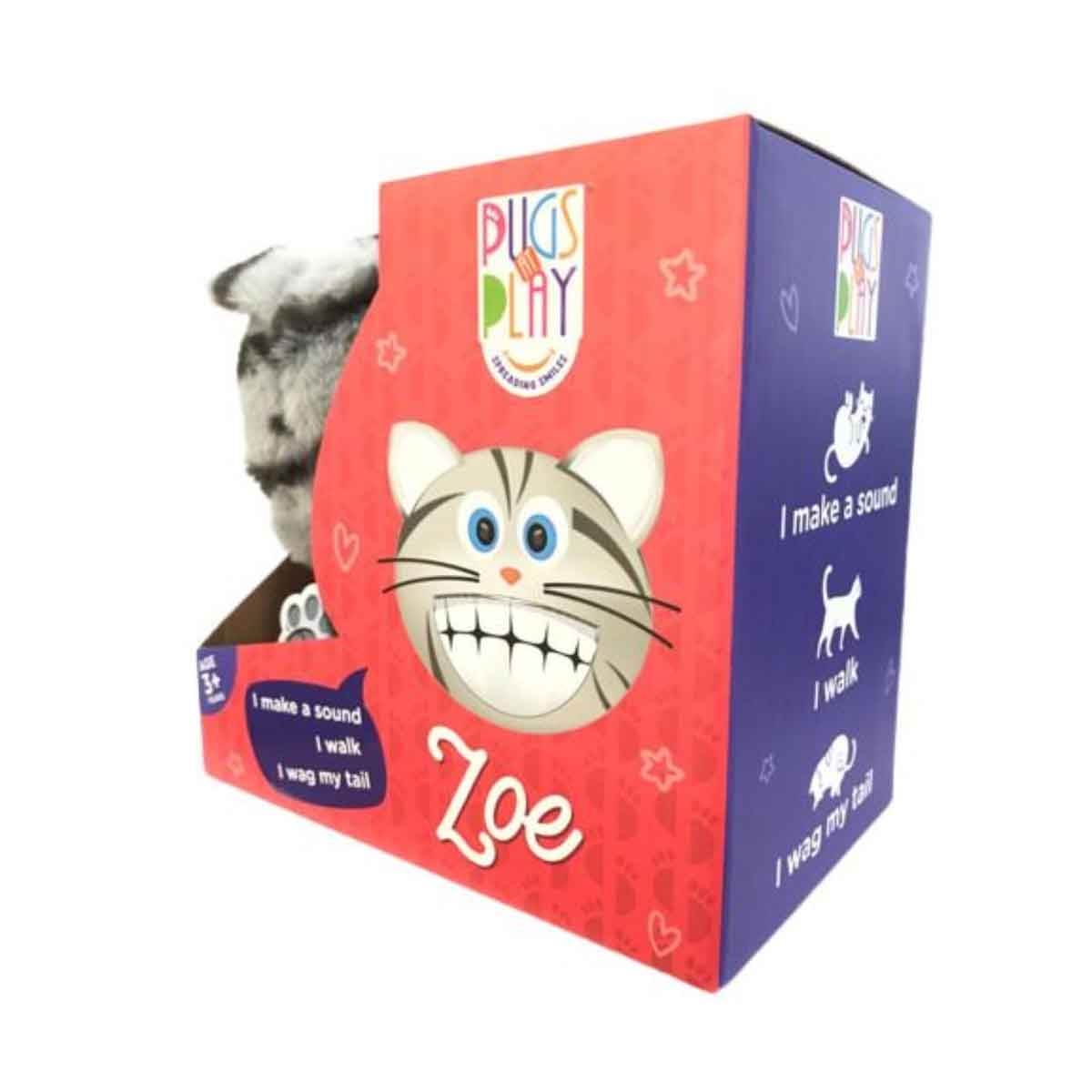 باغز آت بلاي لعبة زوي 6.5 إنش بطارية تمشي للجنسين، 3-4 سنوات