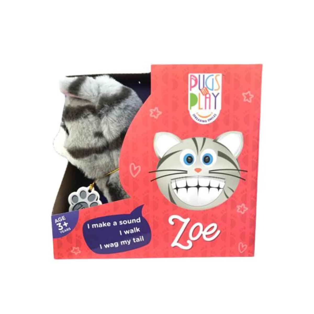 باغز آت بلاي لعبة زوي 6.5 إنش بطارية تمشي للجنسين، 3-4 سنوات