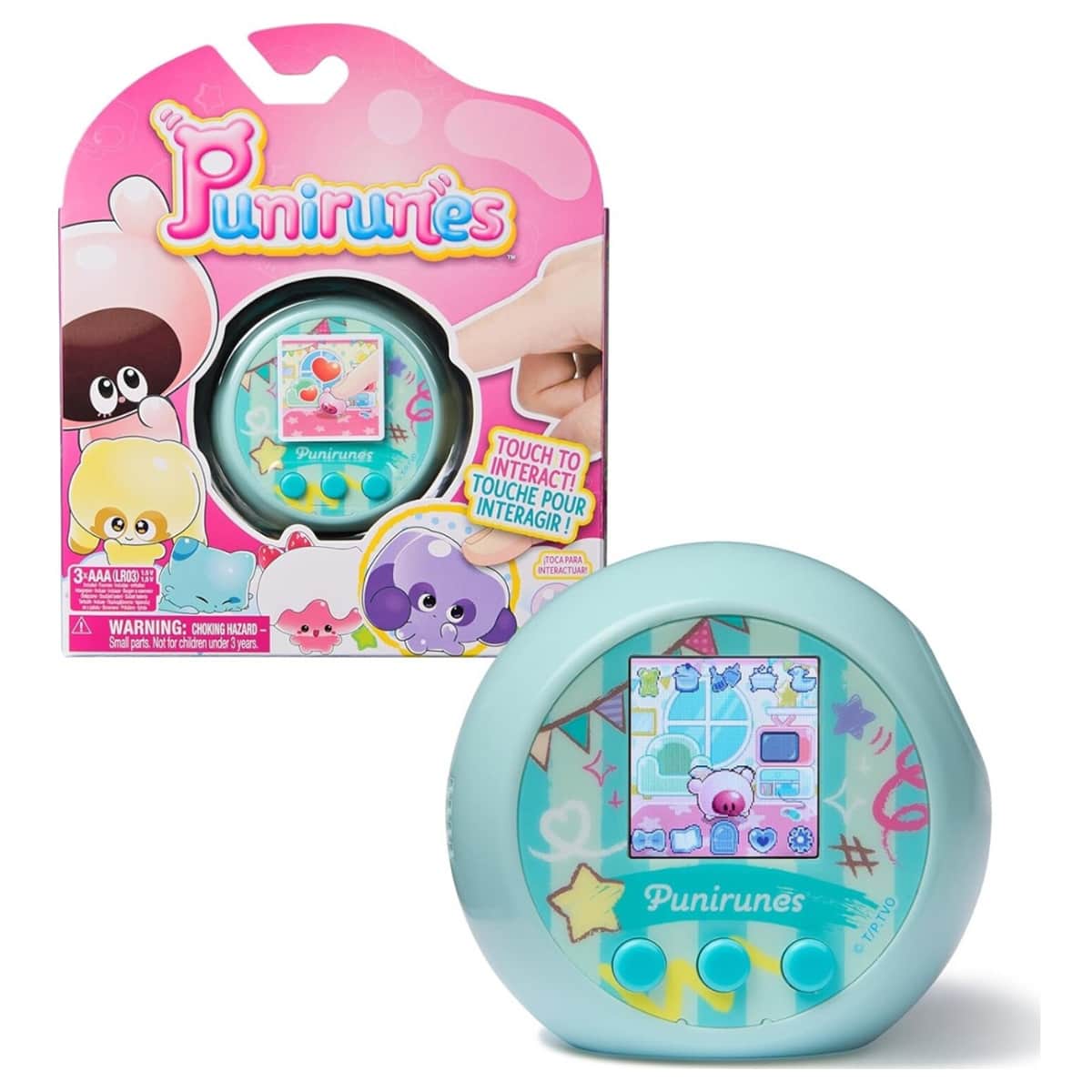 Punirunes Interactive & Squishy Digital Pet Unisex, 5-7 Years