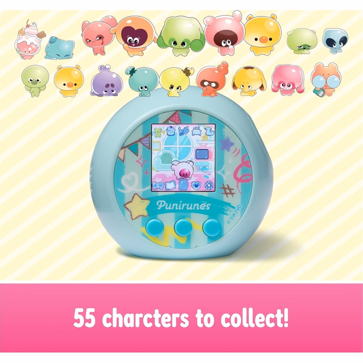 Punirunes Interactive & Squishy Digital Pet Unisex, 5-7 Years