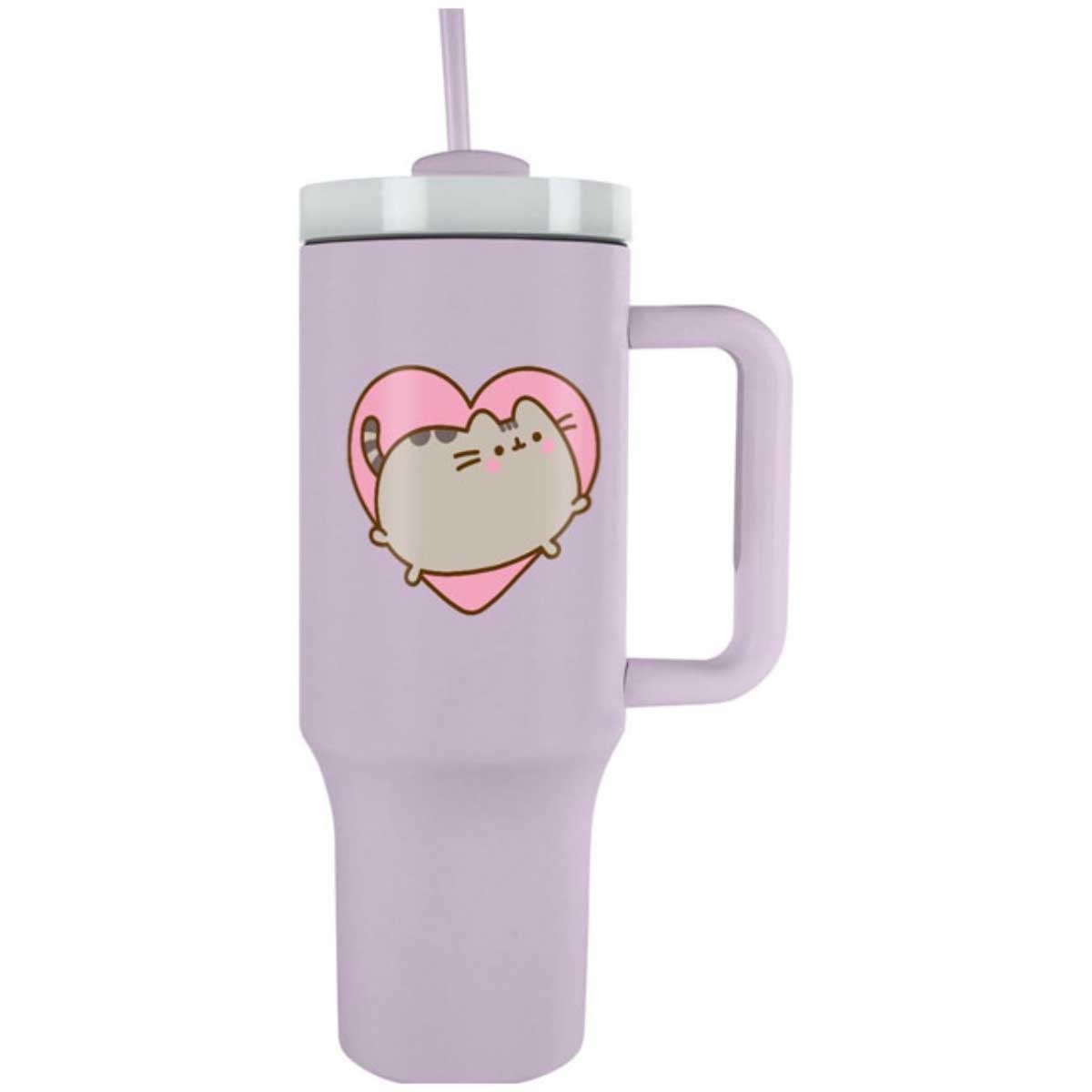 Pyramid 40oz Pusheen the Cat Yum Tumbler
