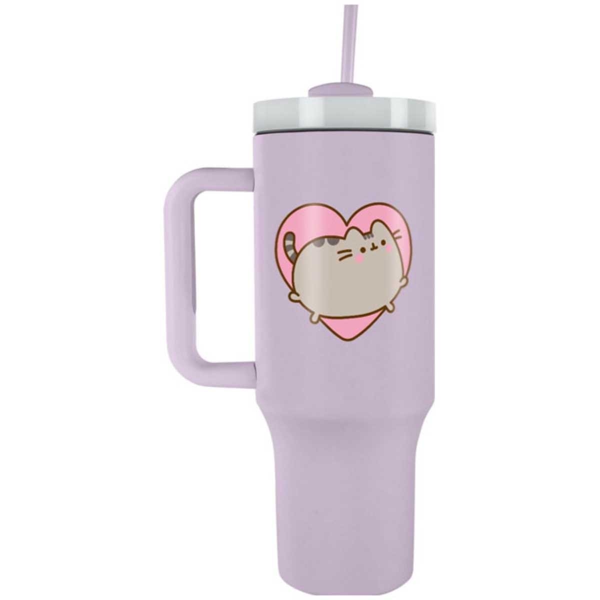 Pyramid 40oz Pusheen the Cat Yum Tumbler