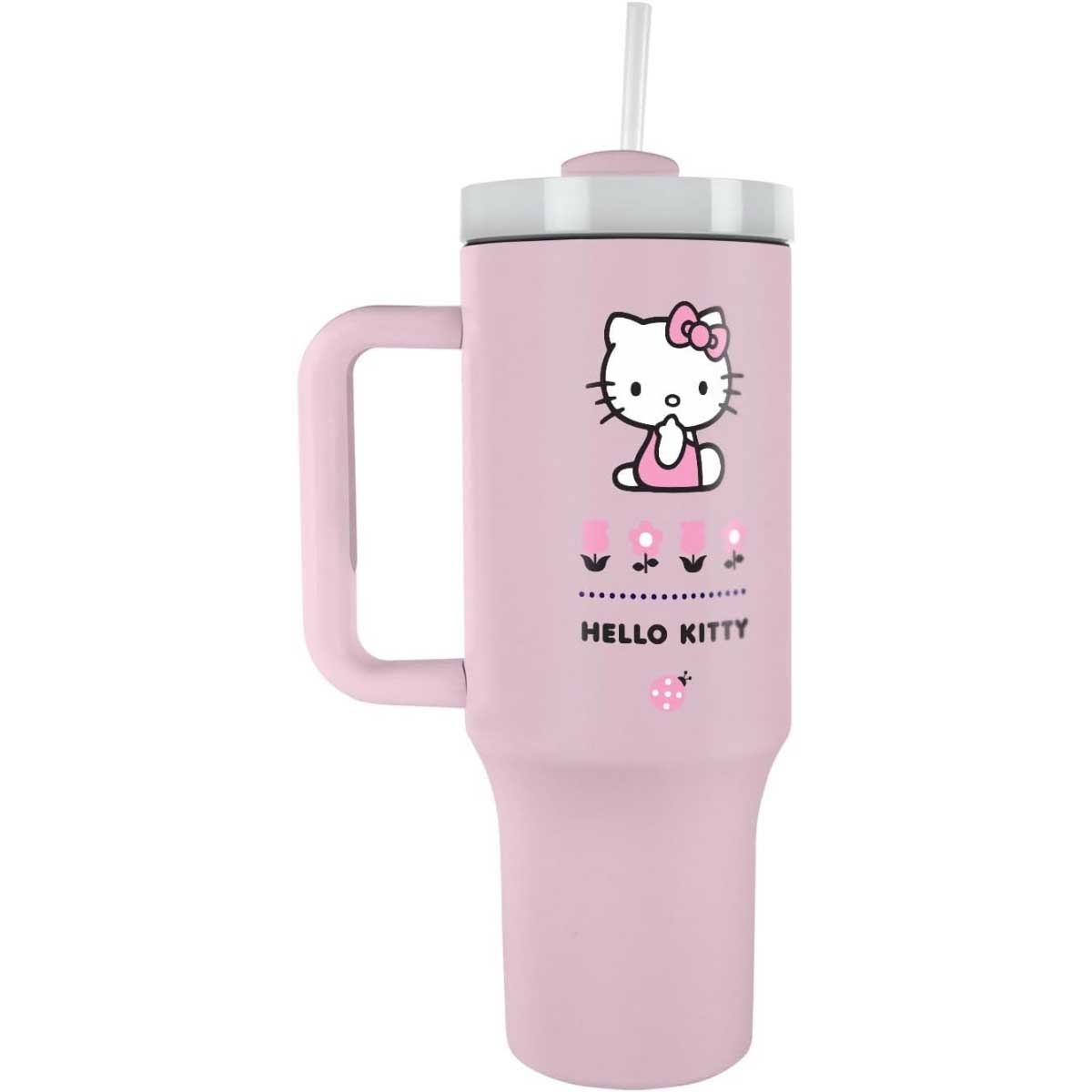 Pyramid 40oz Sanrio Hello Kitty Tumbler with Handle & Straw