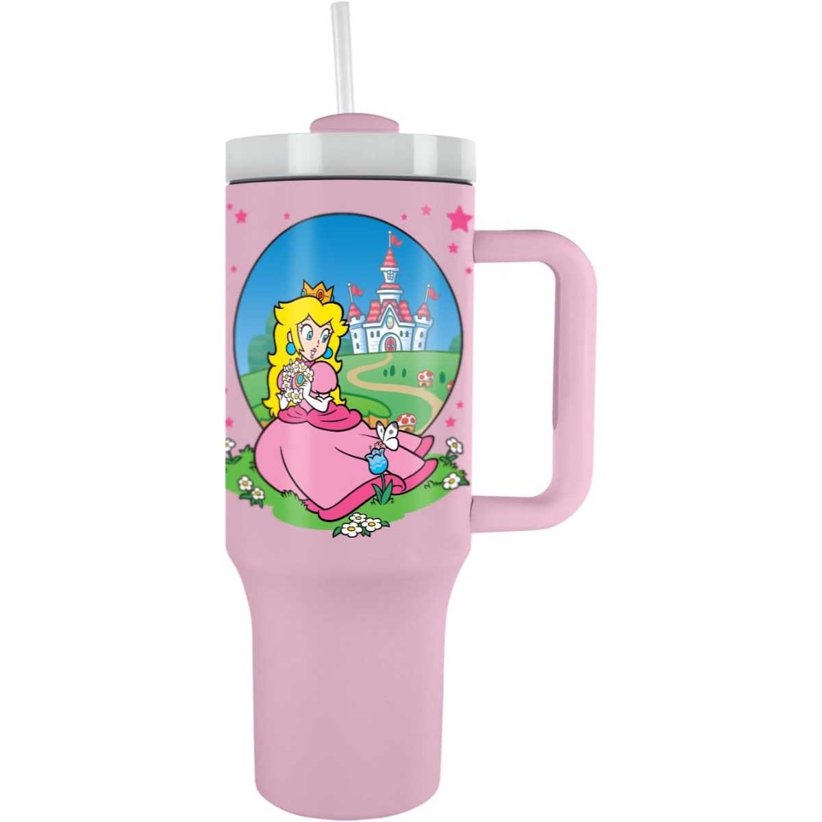 Pyramid 40oz Super Mario Princess Peach Tumbler