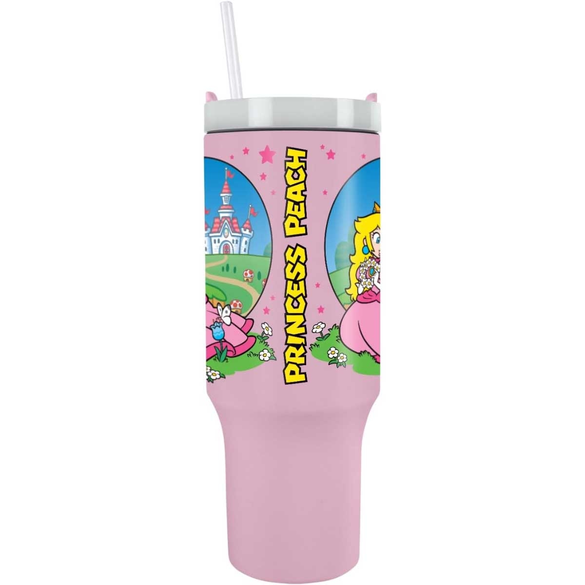 Pyramid 40oz Super Mario Princess Peach Tumbler