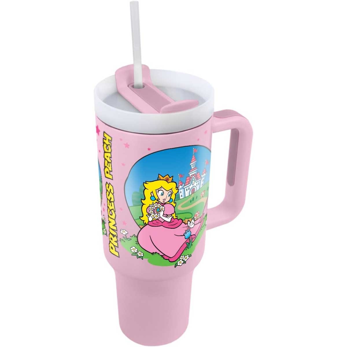 Pyramid 40oz Super Mario Princess Peach Tumbler