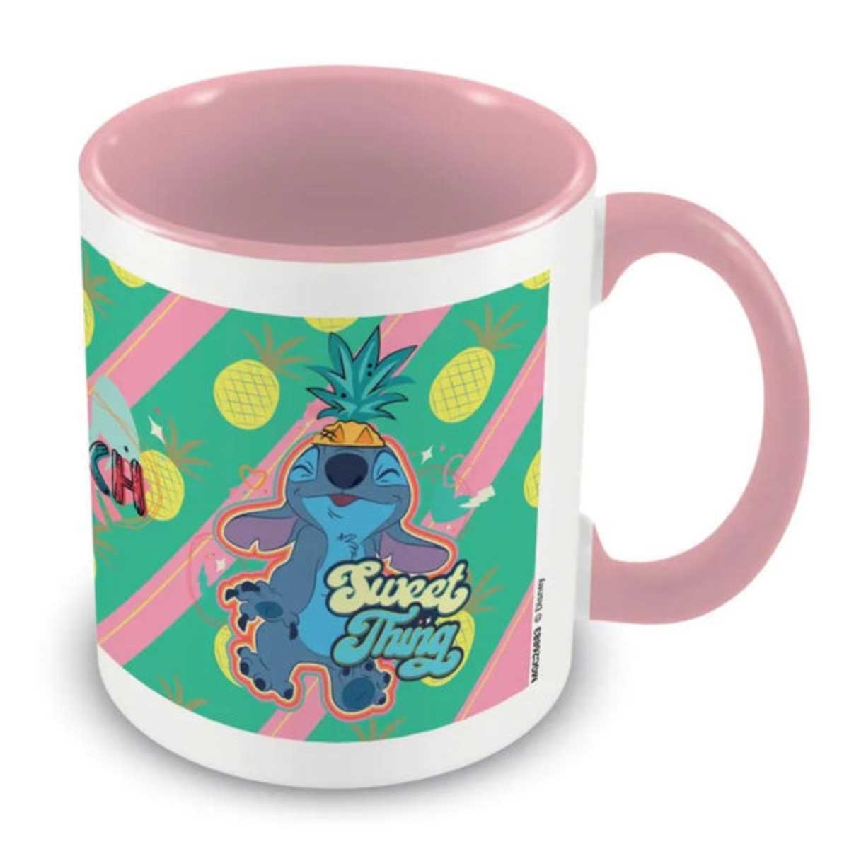 Pyramid 315ml Disney Lilo & Stitch You're My Fave Pink Inner Mug