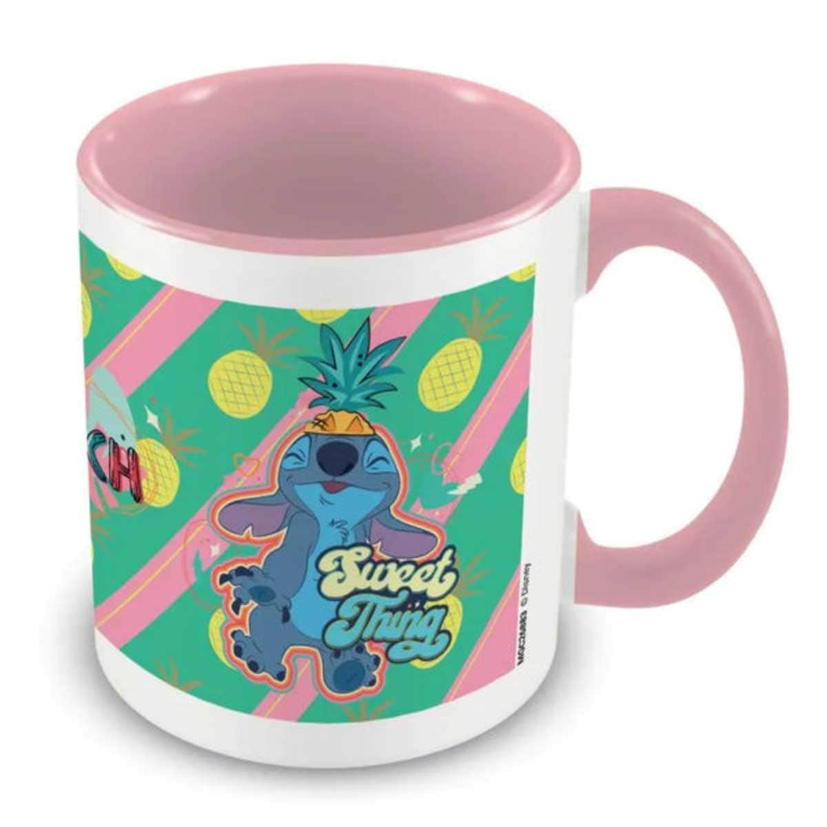 Pyramid 315ml Disney Lilo & Stitch You're My Fave Pink Inner Mug