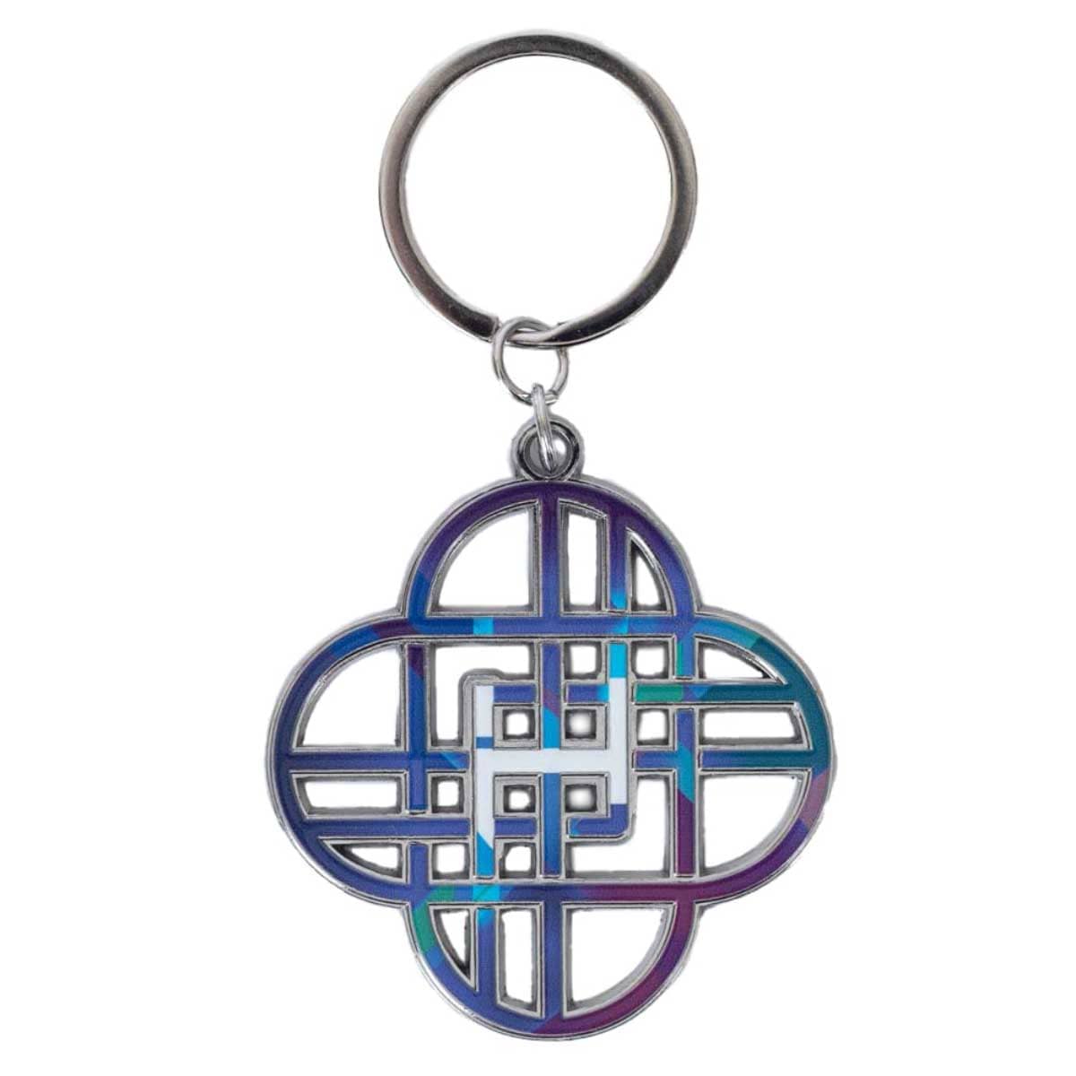 Pyramid K-Pop Demon Hunters Metal Keychain