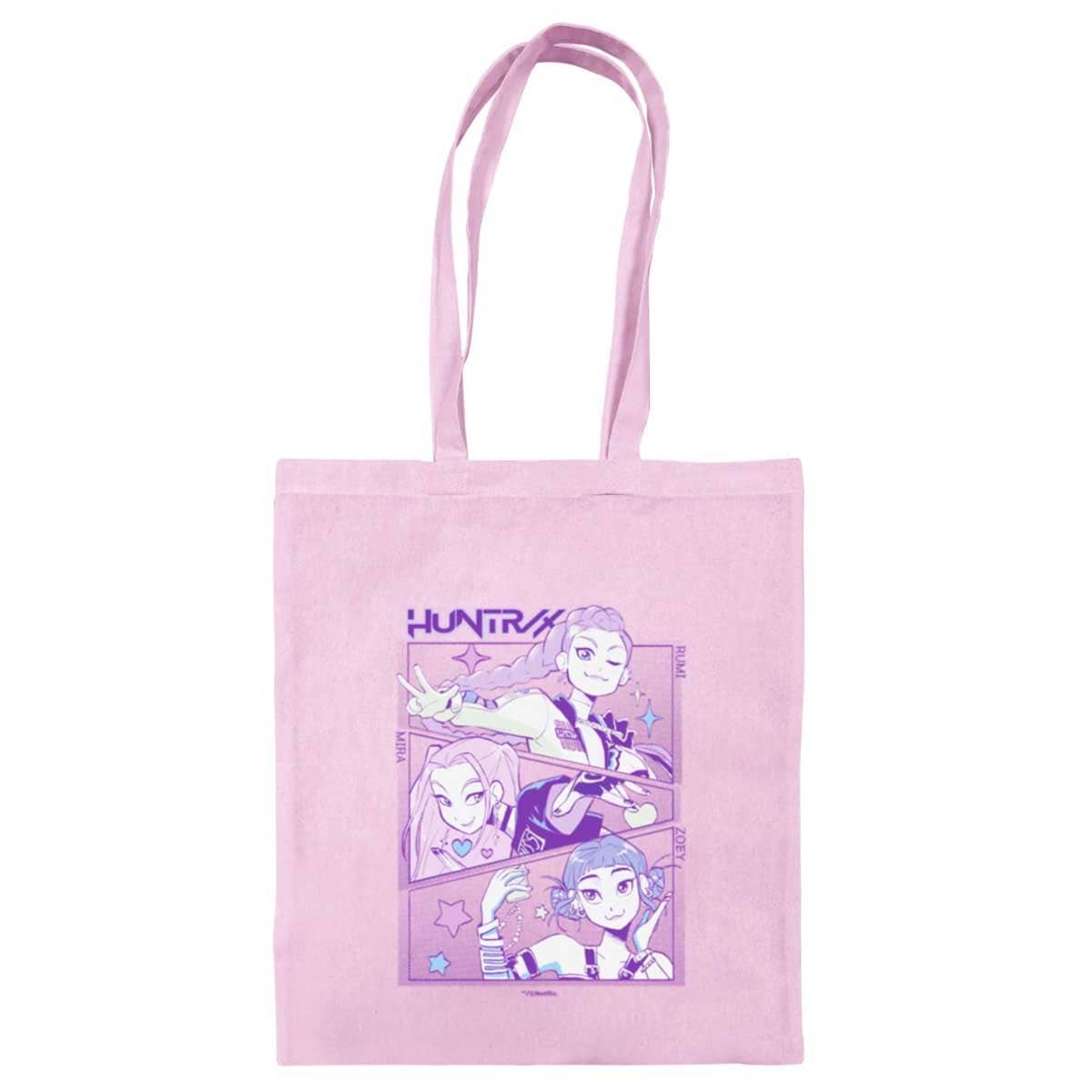 Pyramid K-Pop Demon Hunters Pink Tote Bag