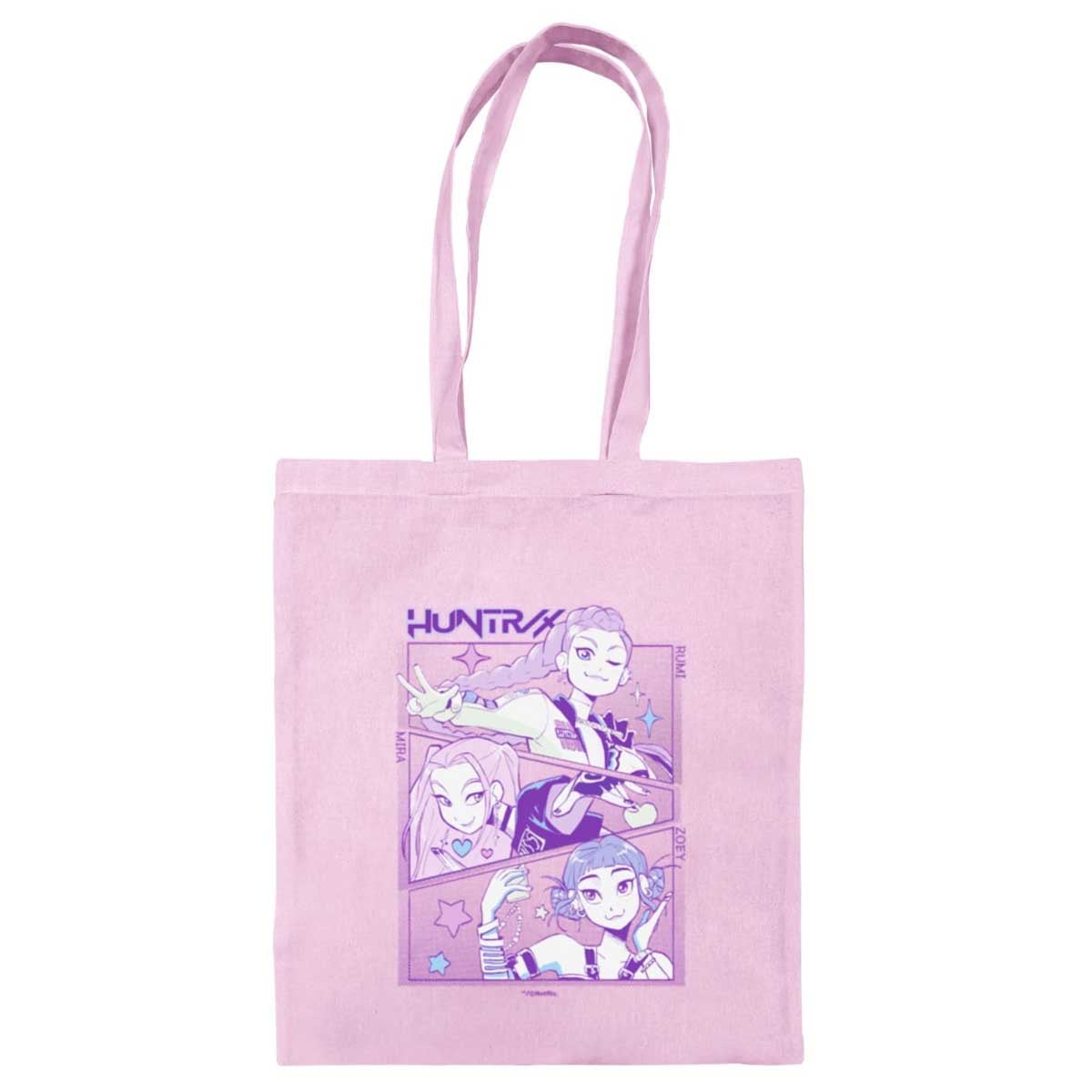Pyramid K-Pop Demon Hunters Pink Tote Bag