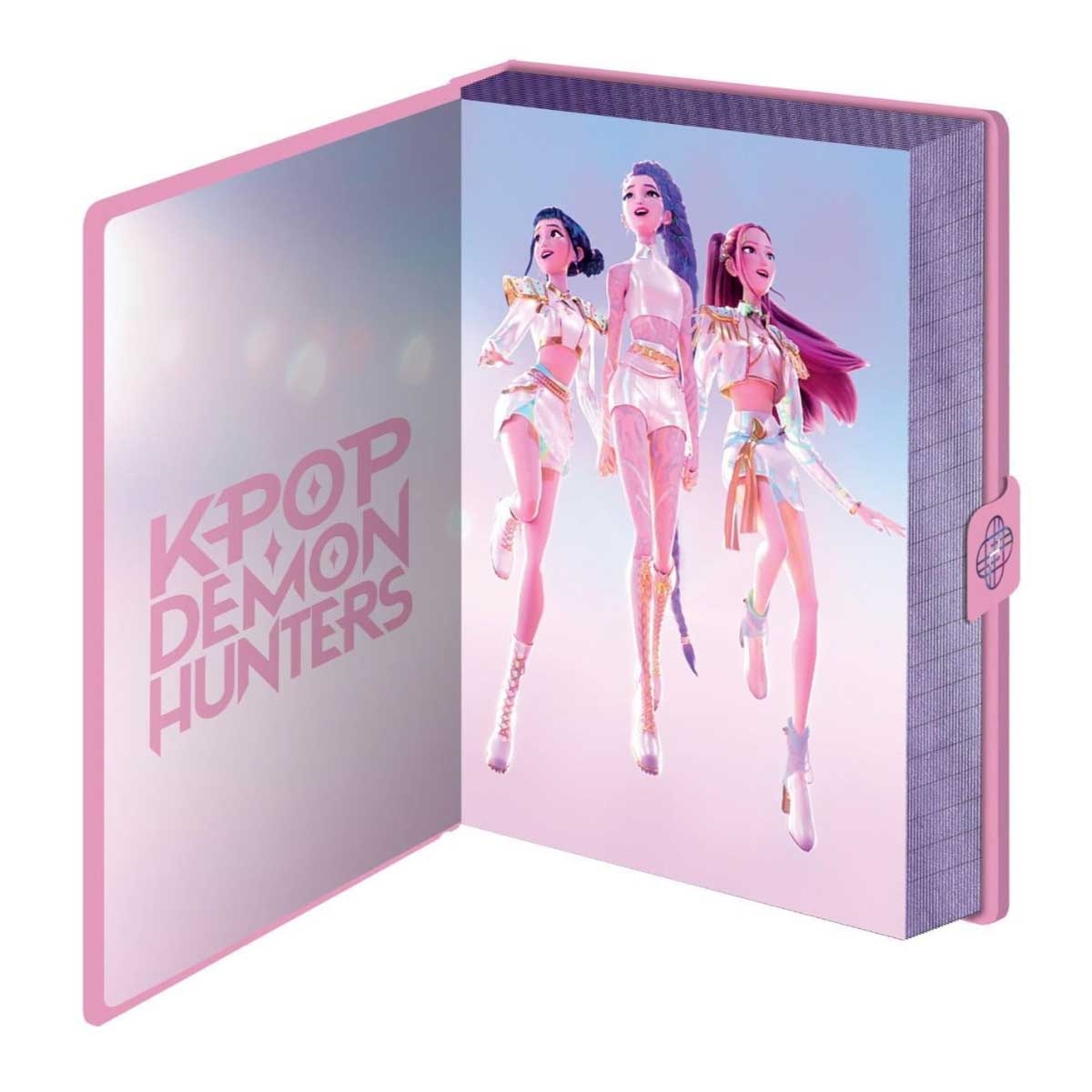 Pyramid K-Pop Demon Hunters Premium Notebook with Clasp