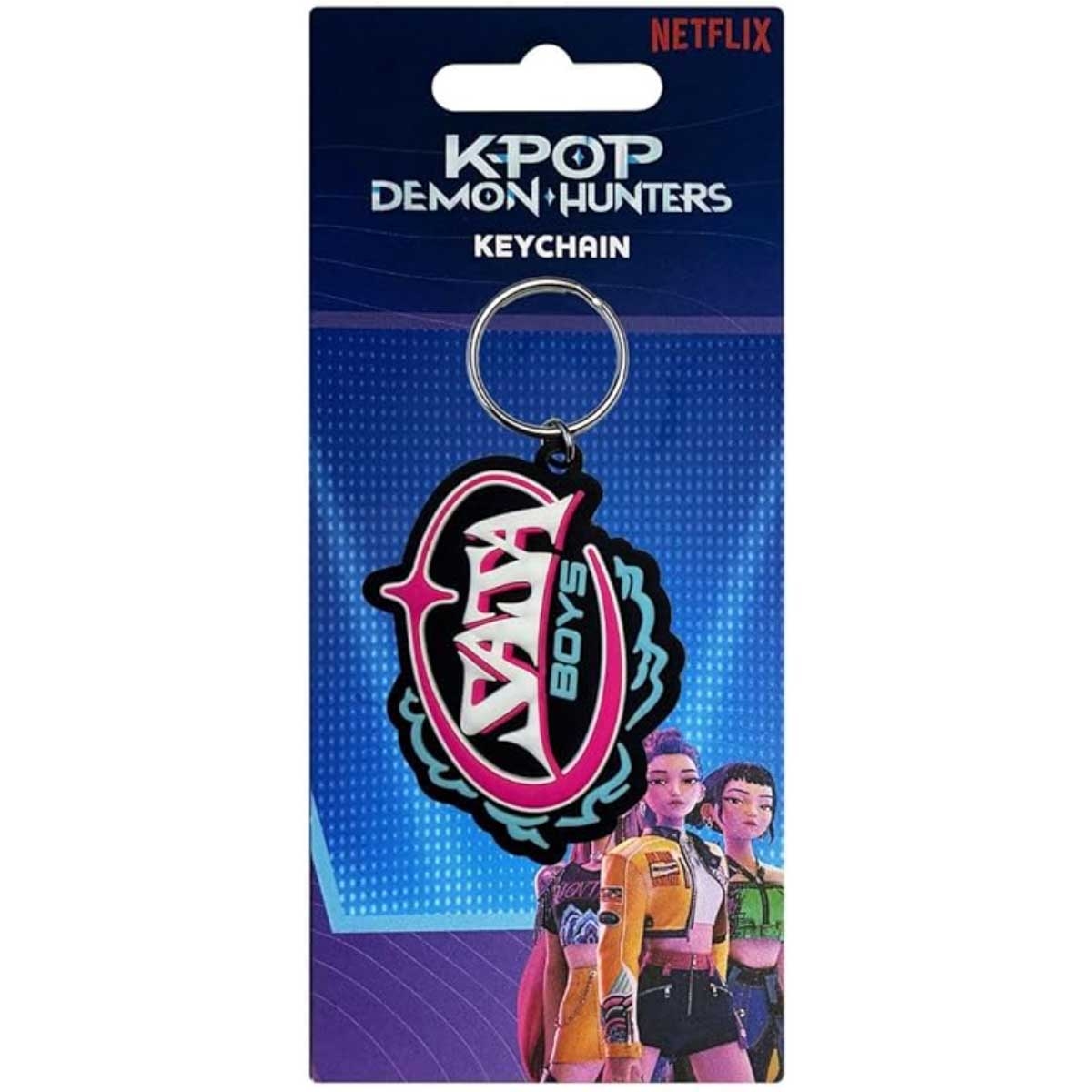 Pyramid K-Pop Demon Hunters Saja Boys Keychain