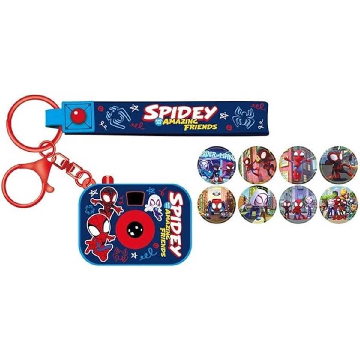 Pyramid Marvel Spidey and His Amazing Friends Projector Keychain