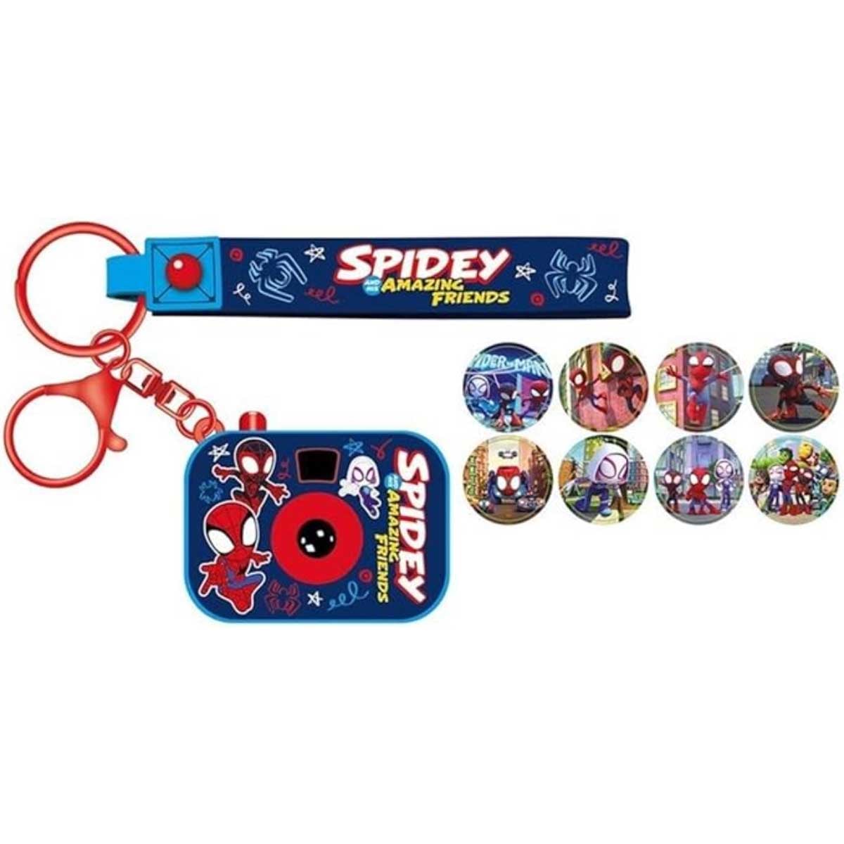 Pyramid Marvel Spidey and His Amazing Friends Projector Keychain