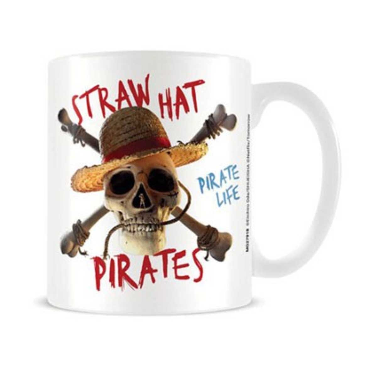 Pyramid 315ml One Piece Live Action Straw Hat Pirate Emblem Mug