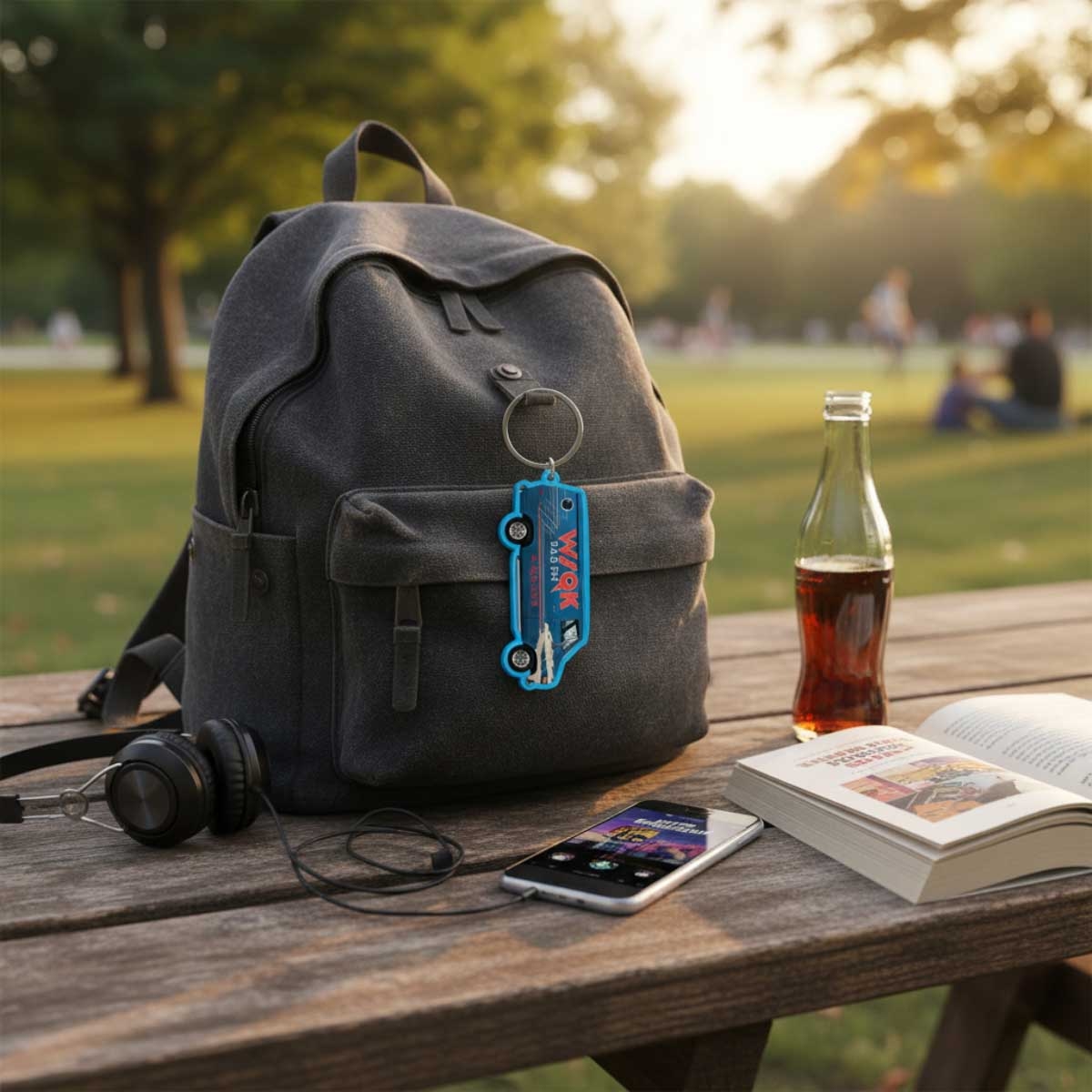 Pyramid Stranger Things WSQK Keychain