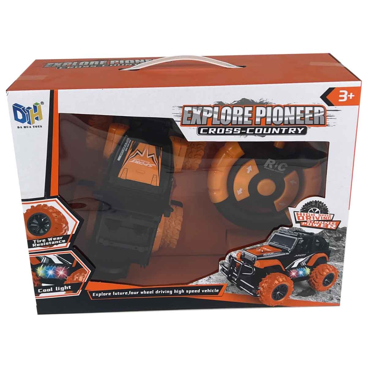 Da Hua Toys Cross Country R/C Assorted Car Boys, 3-4 Years