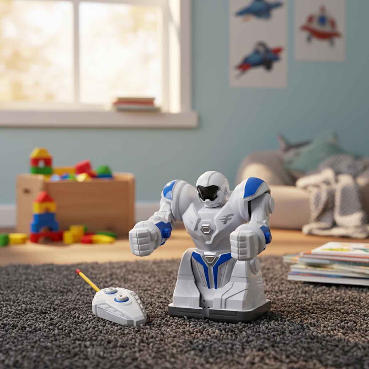 جيه إل واي تويز لعبة روبوت بالتحكم عن بعد متنوعة للأولاد، من عمر 3 إلى 4 سنوات